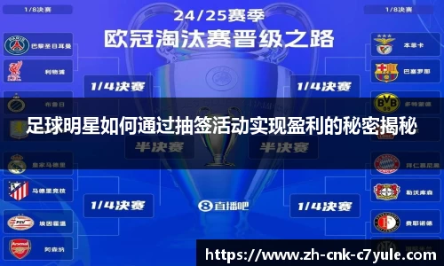 足球明星如何通过抽签活动实现盈利的秘密揭秘